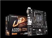GIGABYTE MB Sc AM4 A320M-S2H AMD A320, 2xDDR4, 1xHDMI