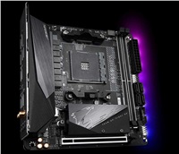 GIGABYTE MB Sc AM4 B550 I AORUS PRO AX, AMD B550I, x DDR4, Wi-Fi
