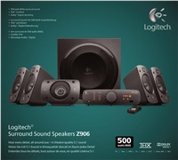 Logitech Speaker System Z906 500W 5.1 THX Digital