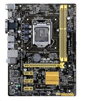 ASUS MB Sc H81M PLUS LGA1150 Intel H81 2xDDR3 VGA Discomp