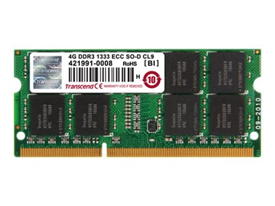 Transcend Ddr3 1333 Gb DIMM Transcend 4GB DDR3 RAM Memory, 1333