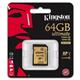 64 gigabytes Kingston SecureDigital (SDXC) UHS-I Memory Card Ultimate (Class 10)