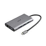 ACER 12v1 Type C dongle: 2 x USB3.2, 2 x USB2.0, 1x SD/TF, 2 x HDMI, 1 x PD, 1 x DP, 1 x RJ45, 1 x 3