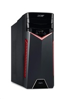 ACER PC PREDATOR GX-781 i5-7400@3.0GHz 6MB,1TB72,8GB DDR4, DVD, nV GTX 1050 Ti,DVI-D,HDMI,DP,USB kl+