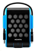 ADATA Externí HDD 1TB 2,5" USB 3.0, DashDrive™ Durable HD720, G-sensor, modrý, (gumový, vodě/nárazu