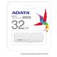 ADATA Flash Disk USB 2.0 16 gigabytes DashDrive UV110, White