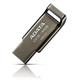ADATA Flash Disk USB 3.0 32 gigabytes DashDrive UV131, Chromium Grey, metallic