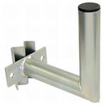 Antenna holder on mast "L", lenght 20cm, height 20cm, d=42mm + 1x U-Bolt 100mm