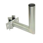 Antenna holder on mast "L", lenght 20cm, height 20cm, d=42mm + 1x U-Bolt 120mm