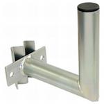 Antenna holder on mast "L", lenght 25cm, height 25cm, d=42mm + 1x U-Bolt 100mm