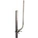 Antenna holder on mast "L", lenght 28cm, height 73cm, d=28mm + 1x U-Bolt 100mm, side mount