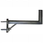 Antenna holder on mast "L", lenght 50cm, height 20cm, d=60mm + 2x U-Bolt 100mm