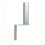 Antenna wall-mount "L" lenght 8,5cm, height 8,5cm, d=32mm with strap base