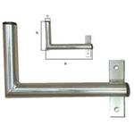 Antenna wall-mount to the window "L" lenght 25cm, height 12cm, d=28mm with right strap