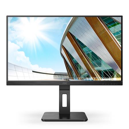 AOC LCD 24P2QM 23,8" VA/1920x1080@75Hz/4ms/3000:1/50mil:1/300cd/VGA/DP/HDMI/DVI/4xUSB/Pivot/Repro/VE