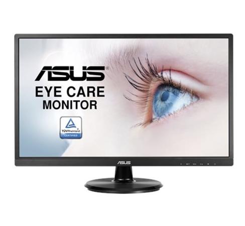 ASUS VA249HE 24" (23.8") Monitor, FHD (1920x1080), VA, HDMI, D-Sub, Flicker free, Low Blue Light, TU