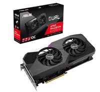 ASUS VGA AMD Radeon Dual RX 6750 XT OC Edition 12GB GDDR6, RX 6750 XT, 12GB GDDR6, 3xDP, 1xHDMI