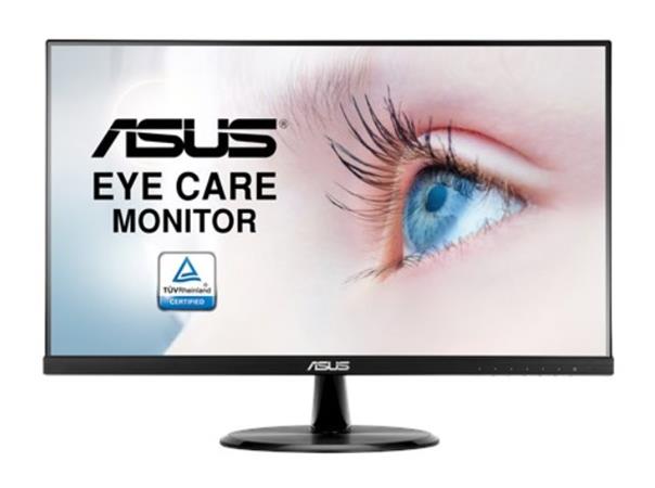 ASUS VP249HE 24" (23.8") Monitor, FHD (1920x1080), IPS, HDMI, D-Sub, Flicker free, Low Blue Light, T
