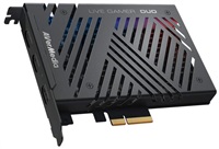 AVERMEDIA Live Gamer DUO GC570D, duální střihová karta, PCI-E, 2x HDMI, Full HD, 2160p, MPEG 4, RGB