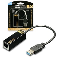 AXAGO ADE-SG network adapter, USB3.0, 10/100/1000Mbps