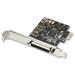 AXAGO - PCEA-P1 PCI-Express adapter 1x paralel port + LP