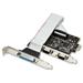 AXAGO - PCEA-SP PCI-Express adapter 2x seriový port + 1x par.