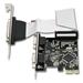 AXAGO - PCEA-SP PCI-Express adapter 2x seriový port + 1x par.