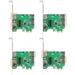 Axago - pčes-SA4 PCIe controller 2x int. / Ext. SATA III 6G ASMedia