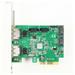 Axago - pčes SH4-2-Lane PCIe controller 4x int. / Ext 2. SATA 6G HD