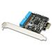 AXAGO - PCES-X1 PCIe řadič 2x int.SATA + ATA133 RAID