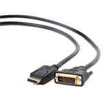 C-TECH DisplayPort/DVI cable, M/M, 1,8m
