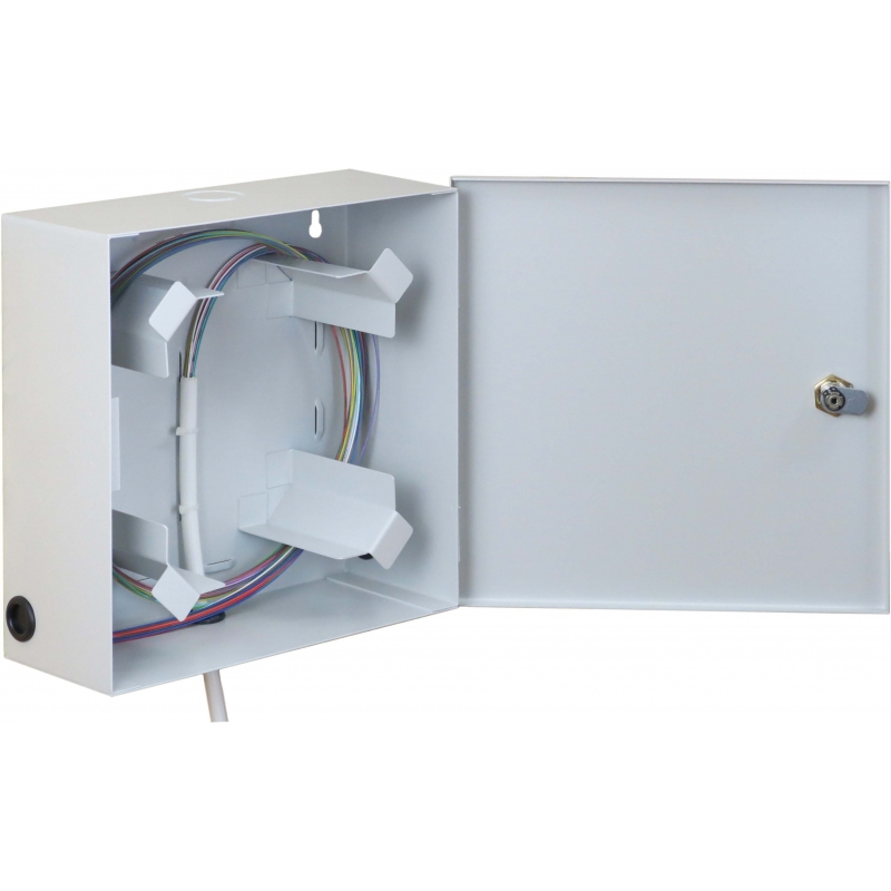 Cabinets for fiber optic cable 25x25x10 cm | Discomp - networking solutions