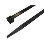 Cable ties black 16cm, 2,6mm width, 100pcs