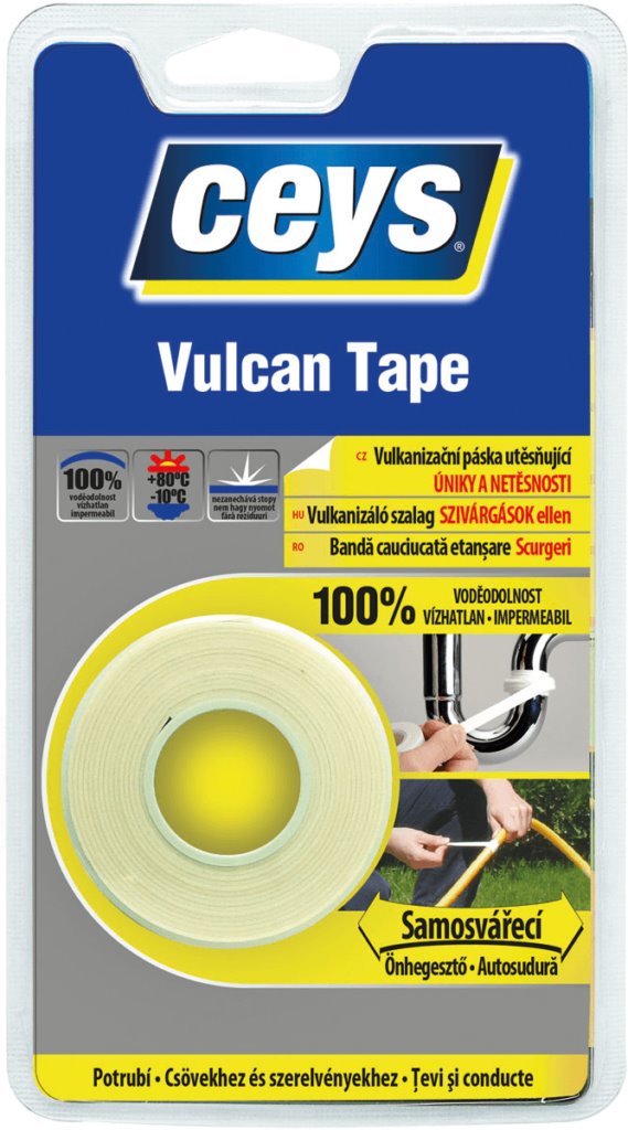 Ceys Vulcan Tape sealing 3m x 19mm networking solutions
