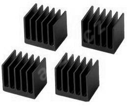 Chladič CoolerMaster SAC-P01-UK (Chipset Cooler) černý (black) - hliníkový pasivní chladi na čipy, nalepovací
