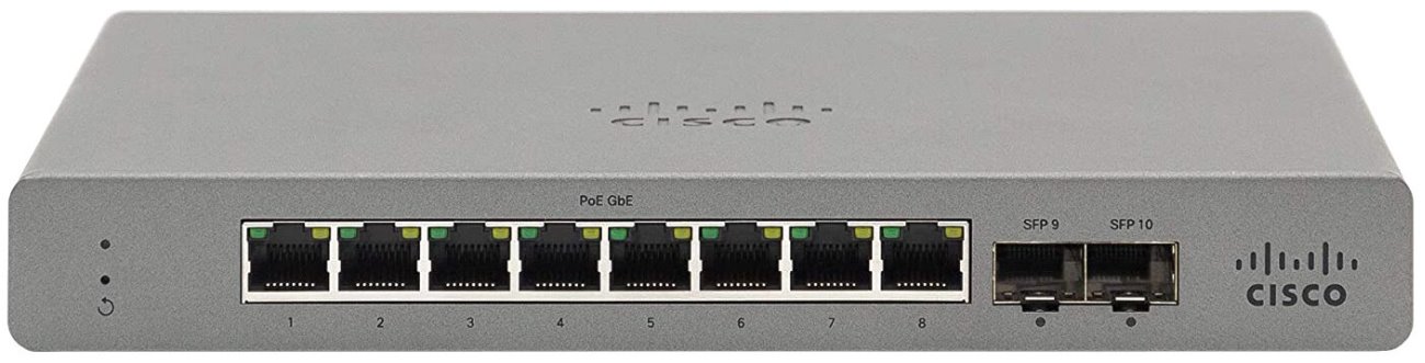CISCO Meraki GO - GS110-8P 8-Port PoE switch