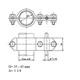 Clamp for tube d=35-42mm