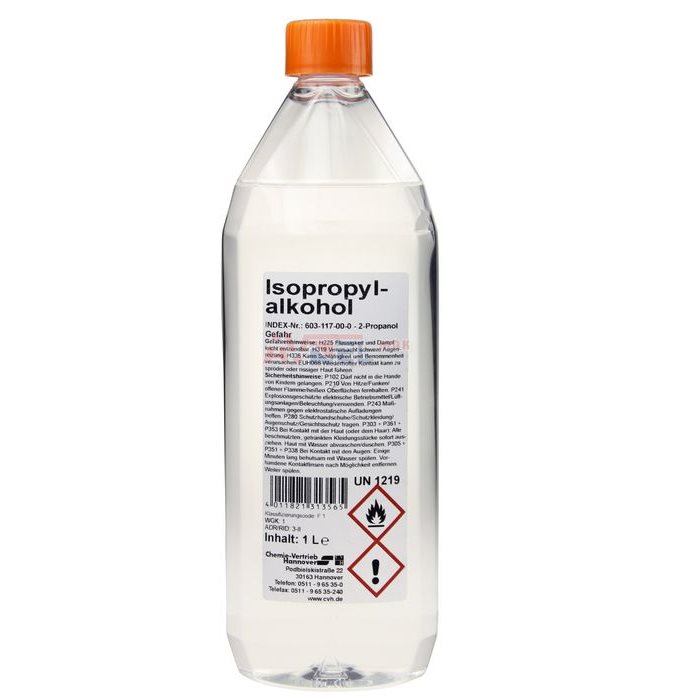 Cleaning agent Isopropyl alcohol, 1l networking solutions