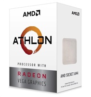 CPU AMD Athlon 240GE (Raven Ridge), 2-core, 3.5GHz, 5MB cache, 35W, socket AM4, VGA RX Vega, BOX