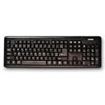 CRONO keyboard CK8221 CZ SK, PS2 USB, Black