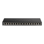 D-Link DGS-1016S 16-Port 10/100/1000Mbps Unmanaged Gigabit Ethernet Switch