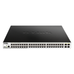D-Link DGS-1210-52/ME 48-Port 10/100/1000BASE-T + 4-Port 1 Gbps SFP Metro Ethernet Managed Switch
