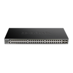 D-Link DGS-1250-52X, 48-port Gigabit Smart Managed Switch with 4x 10G SFP+ ports