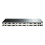 D-Link DGS-1510-52X 52-Port Gigabit Stackable Smart Managed Switch including 4 10G SFP+