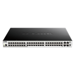 D-Link DGS-1510-52XMP 52-Port Gigabit Stackable PoE Smart Managed Switch including 4 10G SFP+ (48 x