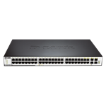 D-Link DGS-3120-48TC 48-Port Gigabit L2 Stackable Managed Switch including 4xCombo 1000BASE-T/SFP po