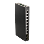 D-Link DIS-100G-10S Industrial Gigabit unmanaged switch, 8 GbE, 2 SFP