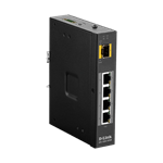 D-Link DIS-100G-5PSW 5 Port Unmanaged Switch with 4 x 10/100/1000BaseT(X) ports (4 PoE) & 1 x 100/10