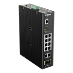 D-Link DIS-200G-12S 12 Port L2 Industrial Smart Managed Switch with 10 x 1GBaseT(X) ports & 2 x SFP