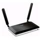 D-Link DWR-921 4G LTE router, wireless N150, SIM slot, 1x RJ45 WAN, 4x RJ45 LAN, two detachable